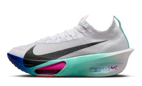 Nike Mens Alphafly 3 Road Racing Shoes - White-Turquoise-Concord-Black (Athletic Sneakers/Runners)