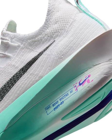 Nike Mens Alphafly 3 Road Racing Shoes - White-Turquoise-Concord-Black (Athletic Sneakers/Runners)