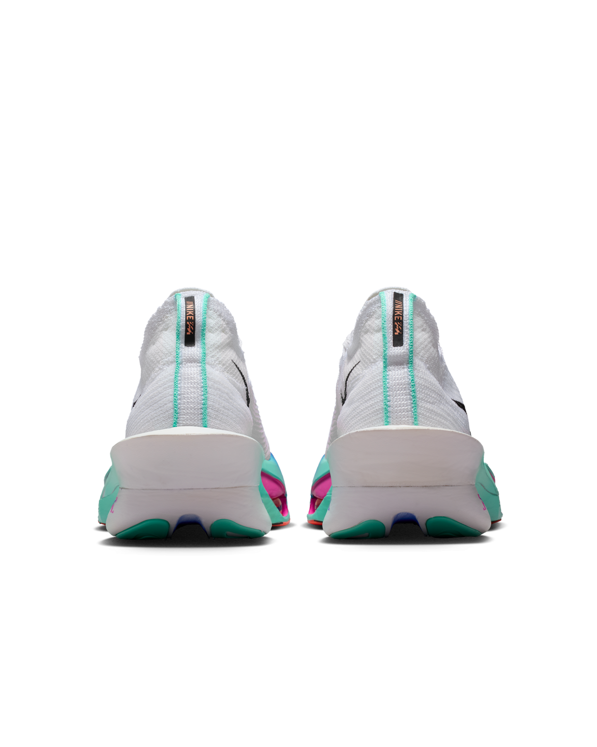 Nike Mens Alphafly 3 Road Racing Shoes - White-Turquoise-Concord-Black (Athletic Sneakers/Runners)