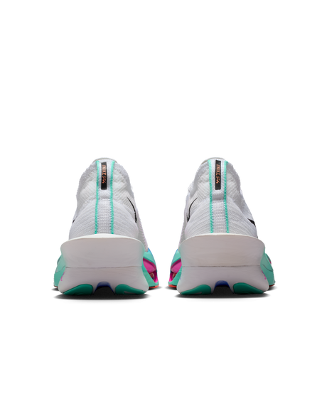 Nike Mens Alphafly 3 Road Racing Shoes - White-Turquoise-Concord-Black (Athletic Sneakers/Runners)