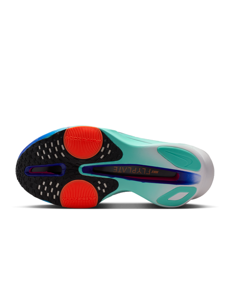 Nike Mens Alphafly 3 Road Racing Shoes - White-Turquoise-Concord-Black (Athletic Sneakers/Runners)
