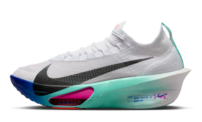 Nike Mens Alphafly 3 Road Racing Shoes - White-Turquoise-Concord-Black (Athletic Sneakers/Runners)