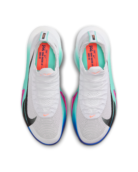Nike Mens Alphafly 3 Road Racing Shoes - White-Turquoise-Concord-Black (Athletic Sneakers/Runners)