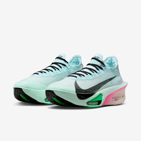 Nike Mens Alphafly 3 Road Racing Shoes - Glacier Blue/Black-Mint Foam (Athletic Sneakers/Runners)