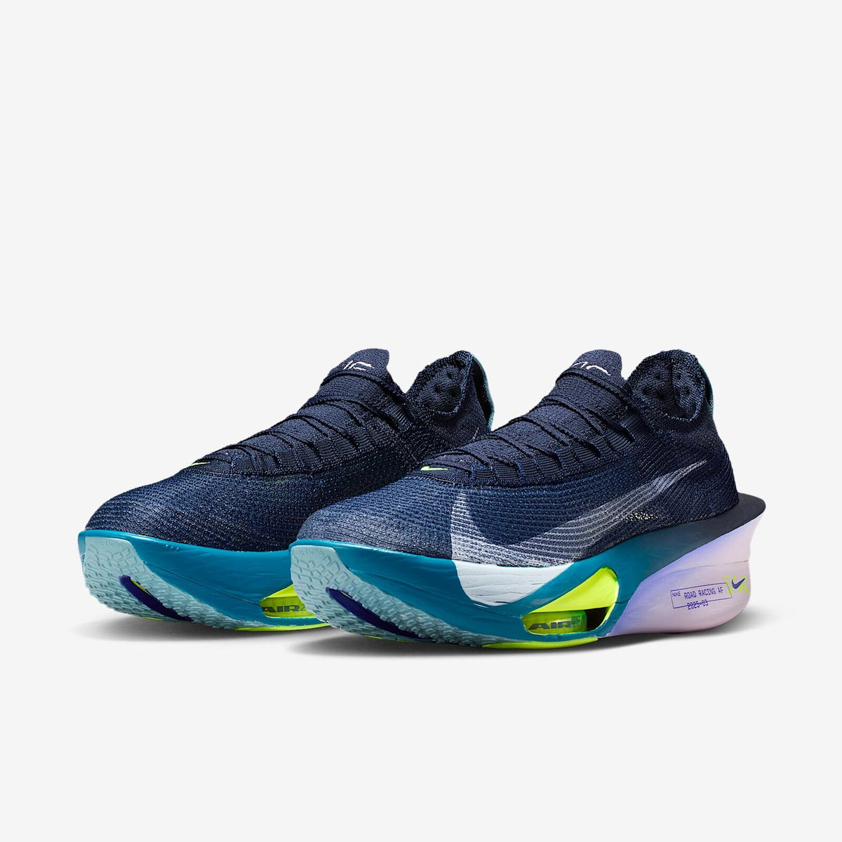 Nike Mens Alphafly 3 Road Racing Shoes Runners Sneakers in Obsidian/White-Doll-Persian Violet