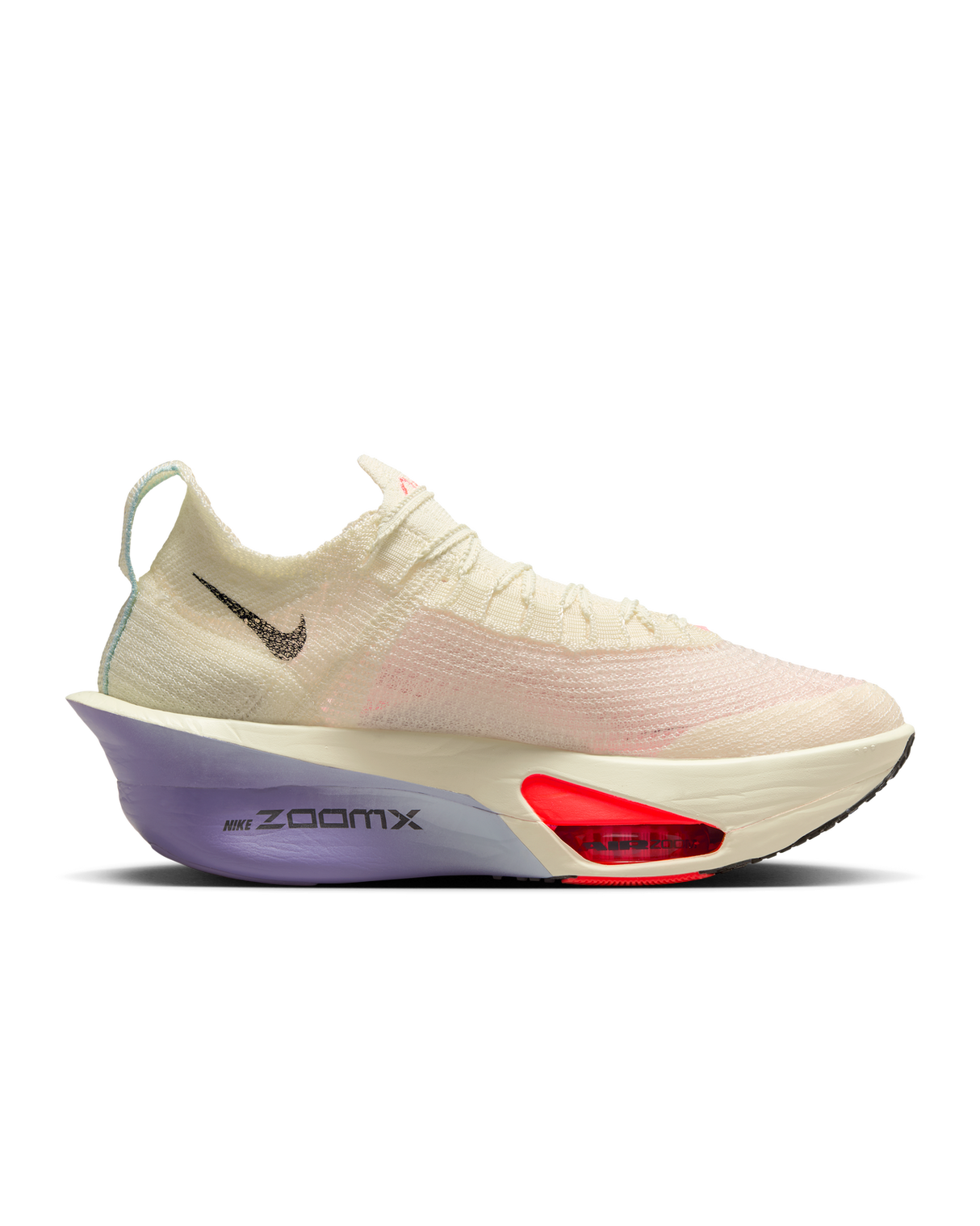 Nike Womens Alphafly 3 Road Racing Shoes Runners Sneakers in Coconut Milk/Amethyst