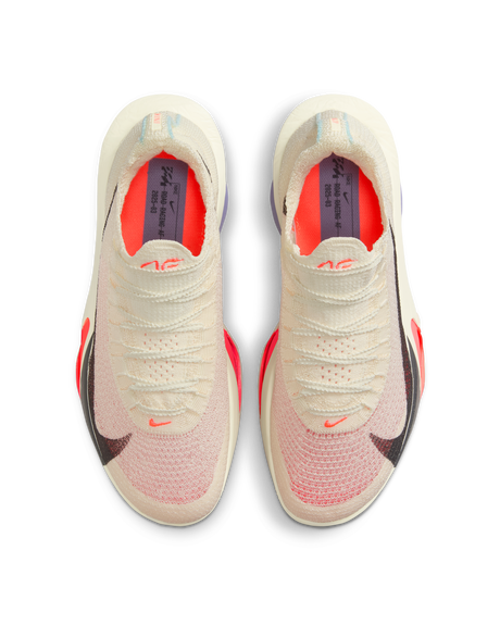 Nike Womens Alphafly 3 Road Racing Shoes Runners Sneakers in Coconut Milk/Amethyst