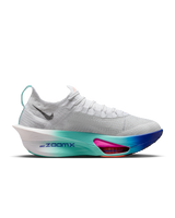 Nike Womens Alphafly 3 Road Racing Shoes - White-Turquoise-Concord (Athletic Sneakers/Runners)