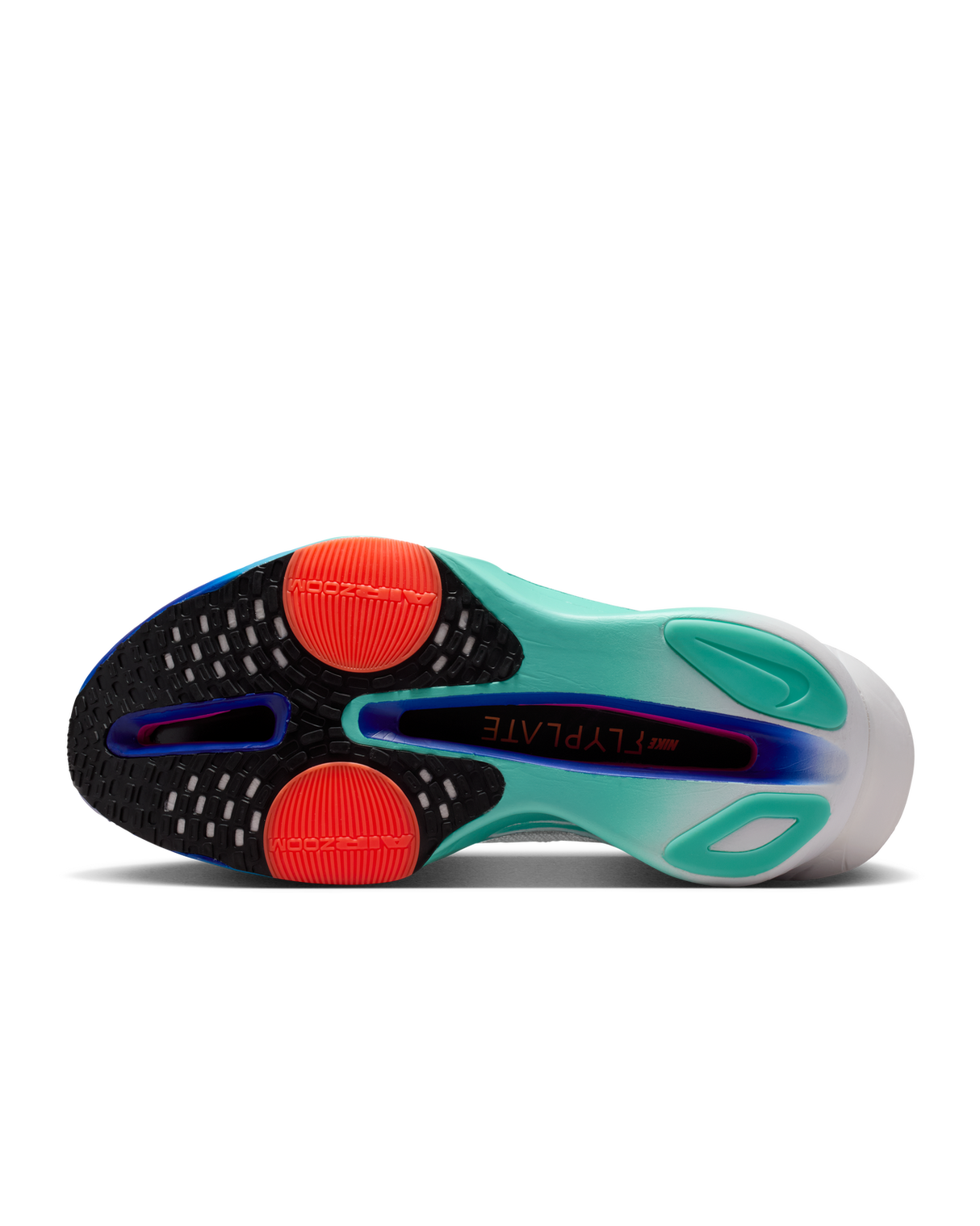 Nike Womens Alphafly 3 Road Racing Shoes - White-Turquoise-Concord (Athletic Sneakers/Runners)