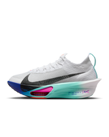 Nike Womens Alphafly 3 Road Racing Shoes - White-Turquoise-Concord (Athletic Sneakers/Runners)