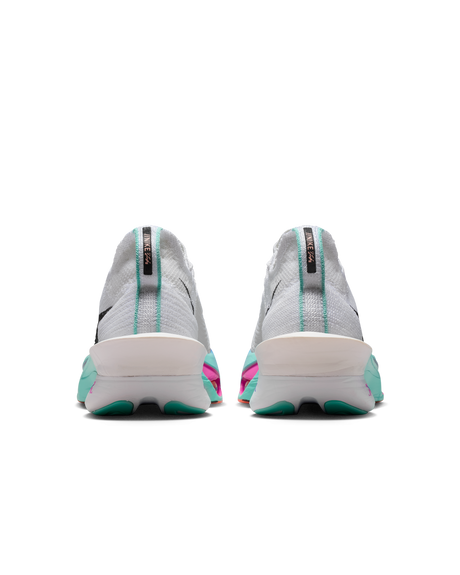 Nike Womens Alphafly 3 Road Racing Shoes - White-Turquoise-Concord (Athletic Sneakers/Runners)