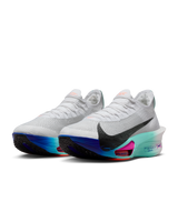 Nike Womens Alphafly 3 Road Racing Shoes - White-Turquoise-Concord (Athletic Sneakers/Runners)