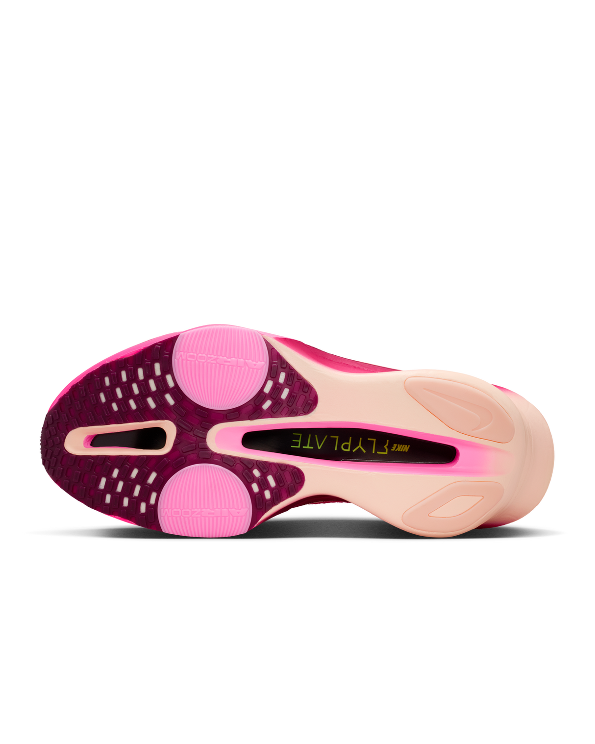 Nike Womens Alphafly 3 Road Racing Shoes - Pink-Crimson-Bordeaux (Athletic Sneakers/Runners)