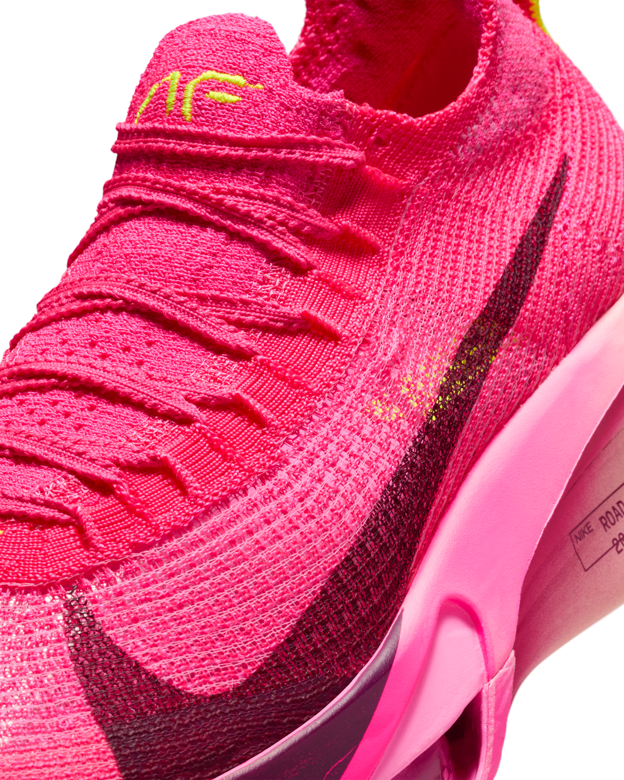 Nike Womens Alphafly 3 Road Racing Shoes - Pink-Crimson-Bordeaux (Athletic Sneakers/Runners)