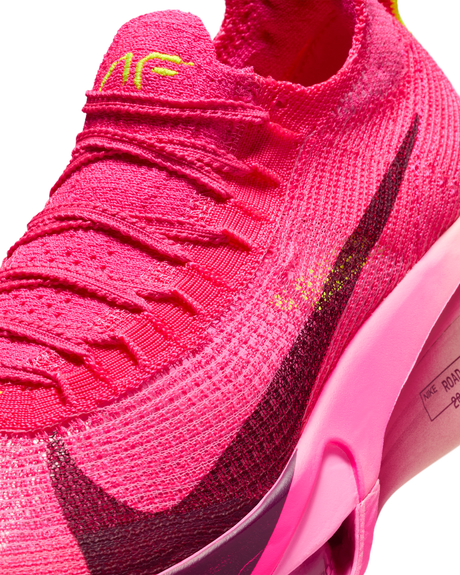 Nike Womens Alphafly 3 Road Racing Shoes - Pink-Crimson-Bordeaux (Athletic Sneakers/Runners)