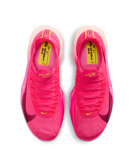 Nike Womens Alphafly 3 Road Racing Shoes - Pink-Crimson-Bordeaux (Athletic Sneakers/Runners)