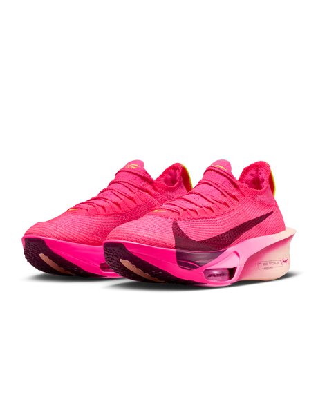Nike Womens Alphafly 3 Road Racing Shoes - Pink-Crimson-Bordeaux (Athletic Sneakers/Runners)
