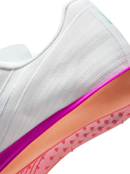 Nike Air Zoom Maxfly 2 Mens Track & Field Sprinting Spikes - White/Obsidian