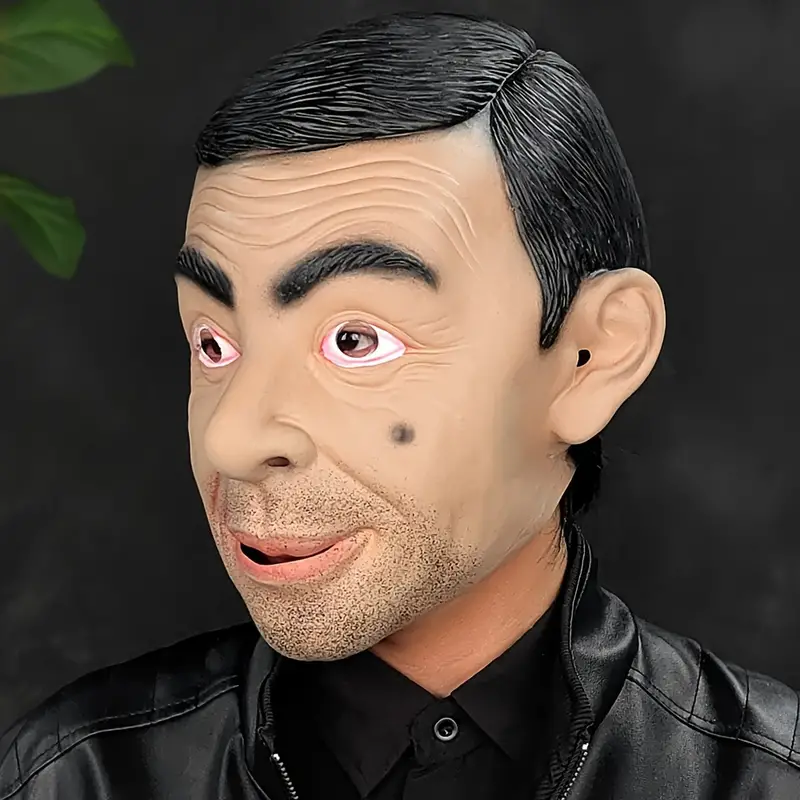 Rowen Mask Rowan Atkinson Mask Costume Party Celebrity Rubber Latex Mask Halloween ...