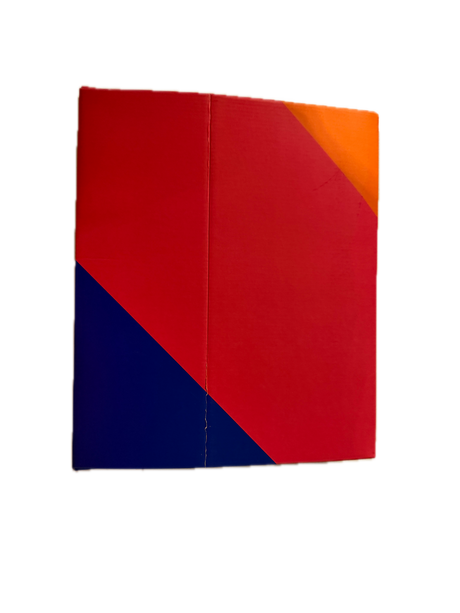 10x Medium Flat-Pack Cardboard Packing Boxes/Cartons - Geometric Print (260x130x90mm)