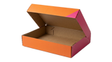 20x Medium Flat-Pack Cardboard Packing Boxes/Cartons - Geometric Print (270x180x80mm)