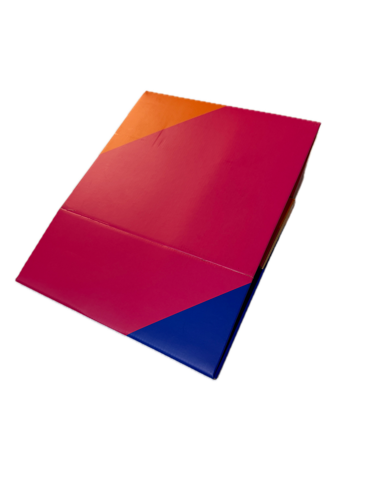 100x Large Flat-Pack Cardboard Packing Boxes/Cartons Bulk Pack - Geometric Print (250x220x100mm)