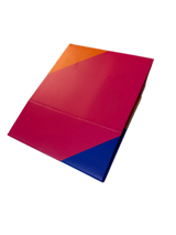 100x Large Flat-Pack Cardboard Packing Boxes/Cartons Bulk Pack - Geometric Print (250x220x100mm)