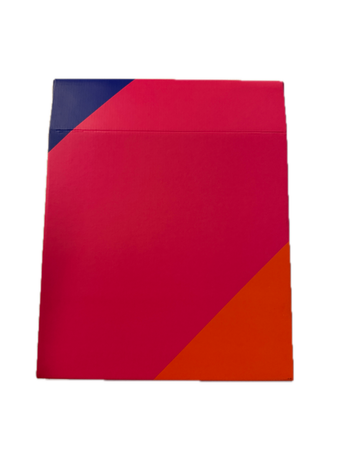 20x Large Deep Flat-Pack Cardboard Packing Boxes/Cartons - Geometric Print (255x255x65mm)