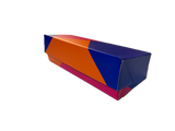 20x Small Flat-Pack Cardboard Packing Boxes/Cartons - Geometric Print (278x100x55mm)