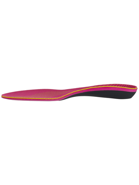 Superfeet Womens Run Support Insoles w/ Aerospring Dual Foam - Pink