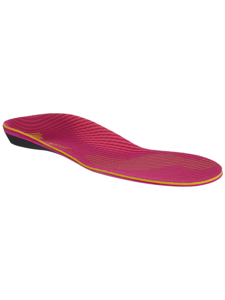 Superfeet Womens Run Support Insoles w/ Aerospring Dual Foam - Pink
