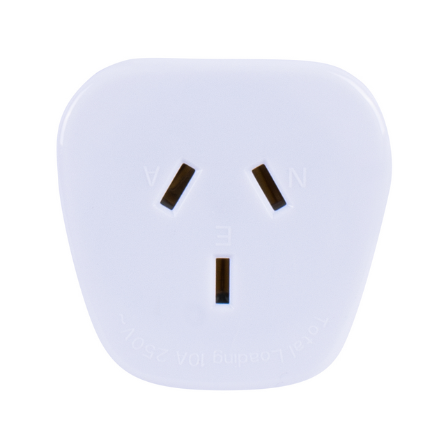 Outbound Australia/NZ to USA/Canada & More Travel Adapter 10A Type B - Earthed