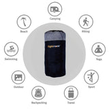 Microfibre Travel Towel Fast Drying Gym Sport Camping Swimming Hiking Workout - Blue