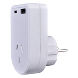 Outbound Australia/NZ to USA/Canada & More Travel Adapter - Earthed w/ USB C & A