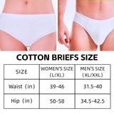 5pcs Womens Disposable Underwear Undies in L/XL (100% Cotton)