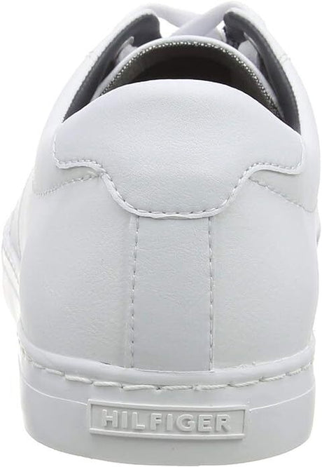 Tommy Hilfiger Essential Mens Leather Sneakers - White