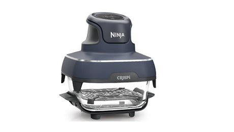 Ninja Crispi 4-in-1 Portable Glass Air Fryer w/ 2 Containers - Cyberspace (FN101GY)