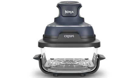 Ninja Crispi 4-in-1 Portable Glass Air Fryer w/ 2 Containers - Cyberspace (FN101GY)