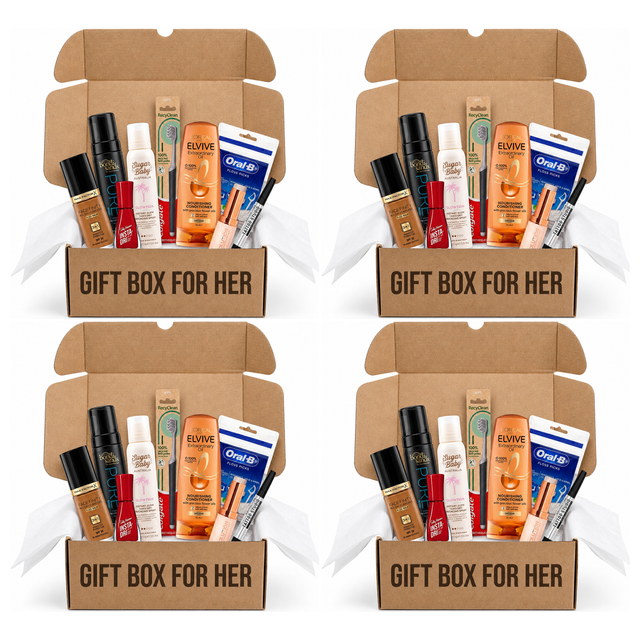 4x Mystery Gift Box For Her Bulk Pack - Assorted Lifestyle Products