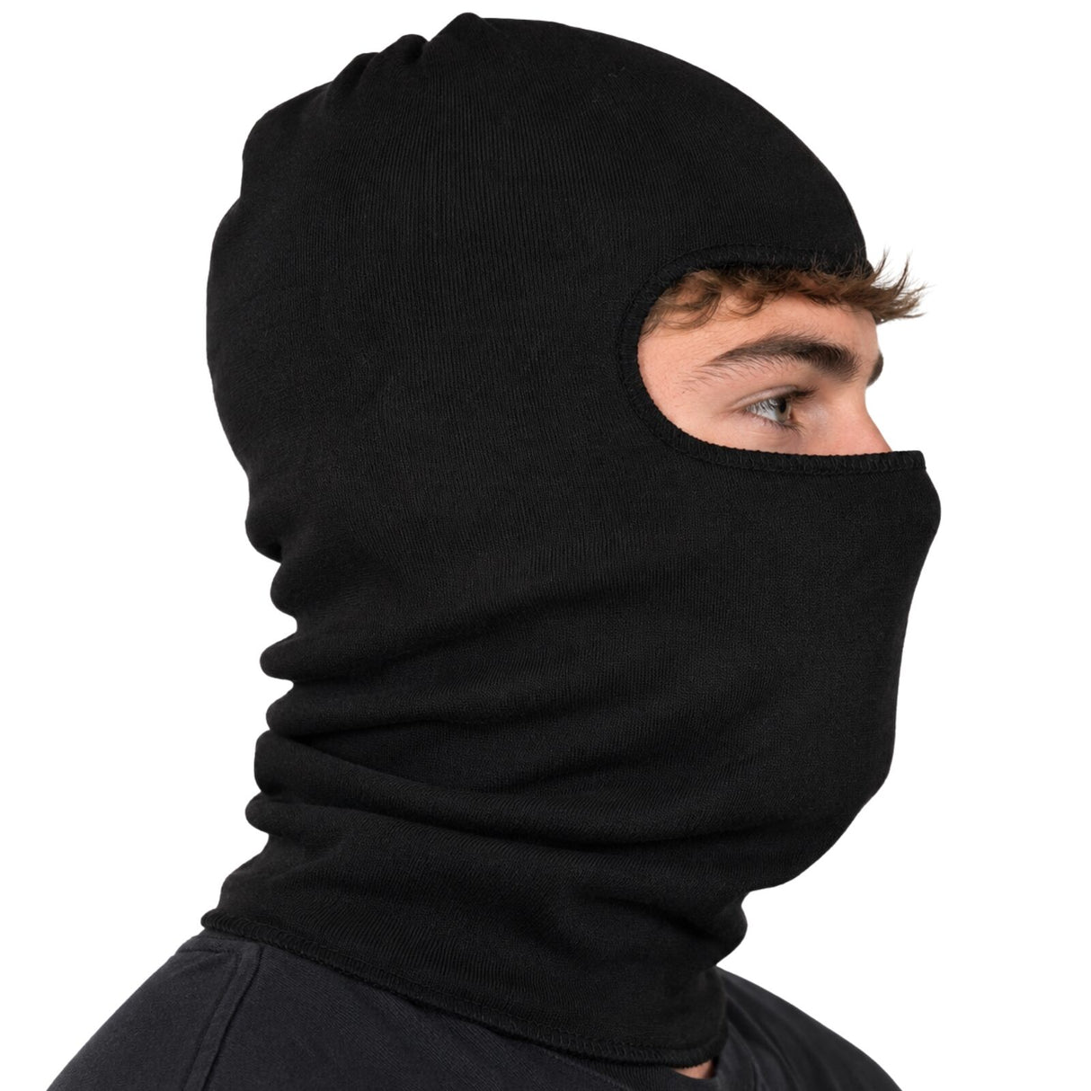 Portwest Flame Resistant Anti-Static Balaclava - Black (ARC1 Face Mask)