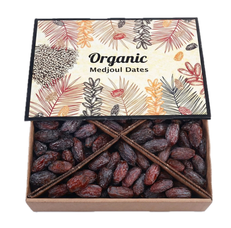 5kg De Jong Organic Medjool Dates Large Class 1 - 1 Box