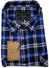Mens Flannelette Shirt 100% Cotton Check Authentic Flannel Long Sleeve Vintage
