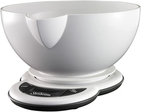 Sunbeam EasyMeasure Food Scales - White - FS7600