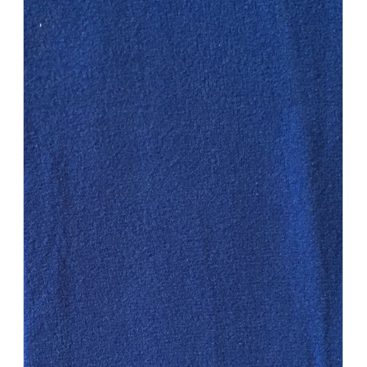 Womens Blue Footless Tights - Fluro Bright Stretch Polyester Hosiery (Dance/Party Costume)