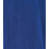 Womens Blue Footless Tights - Fluro Bright Stretch Polyester Hosiery (Dance/Party Costume)