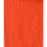 Womens Orange Footless Tights - Fluro Bright Stretch Polyester Hosiery (Dance/Party Costume)