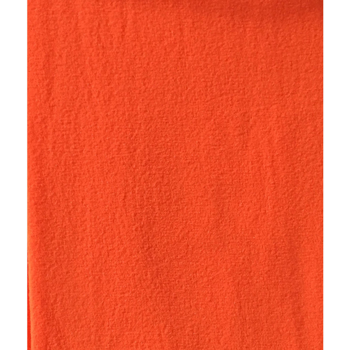 Womens Orange Footless Tights - Fluro Bright Stretch Polyester Hosiery (Dance/Party Costume)