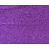 Womens Purple Footless Tights - Fluro Bright Stretch Polyester Hosiery (Dance/Party Costume)