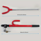 Steering Wheel Lock The Club Twin Hooks Anti Theft Universal Auto Van Truck SUV