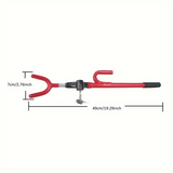 Steering Wheel Lock The Club Twin Hooks Anti Theft Universal Auto Van Truck SUV